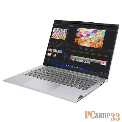 Ноутбук Lenоvo ThinkBook 14 G4+ IAP 14.0 2.2K (2240x1400) IPS/Intel Core i5-1240P 1.70GHz/16GB/512GB SSD/Integrated/WiFi/BT5.1/FHD Web Camera/microSD/RJ45/62Wh/7.5h/ kg/DOS/1Y/GREY