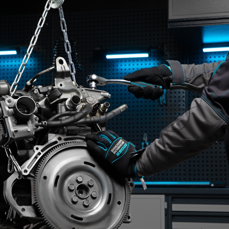 Набор инструментов 115 пред. , 120 зубьев, CrV, 1/4, 1/2// Gross