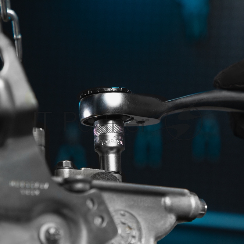 Набор инструментов 115 пред. , 120 зубьев, CrV, 1/4, 1/2// Gross