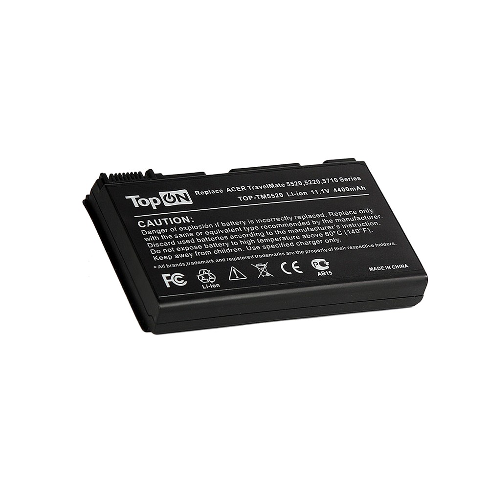 Аккумулятор для ноутбука Acer Extensa 5220, 5620, TravelMate 5530, 5720 Series. 11.1V 4400mAh 49Wh. TM00742, GRAPE34.