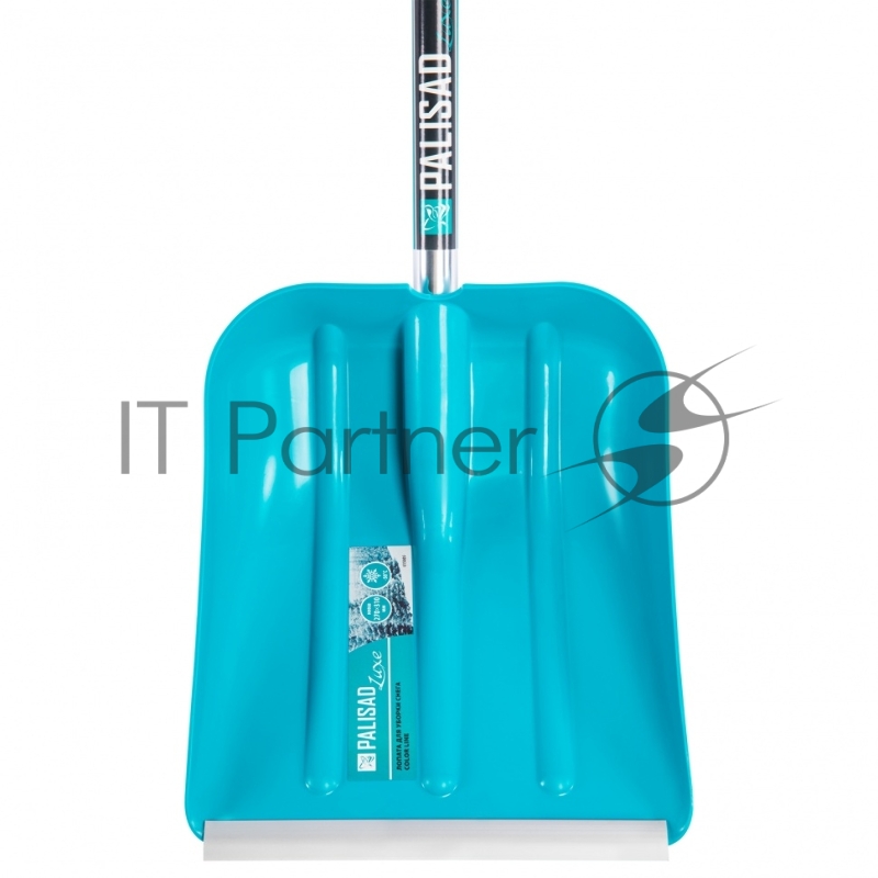 Лопата для уборки снега пластиковая LUXE,270х310х760-960 мм, телескопический черенок// Palisad