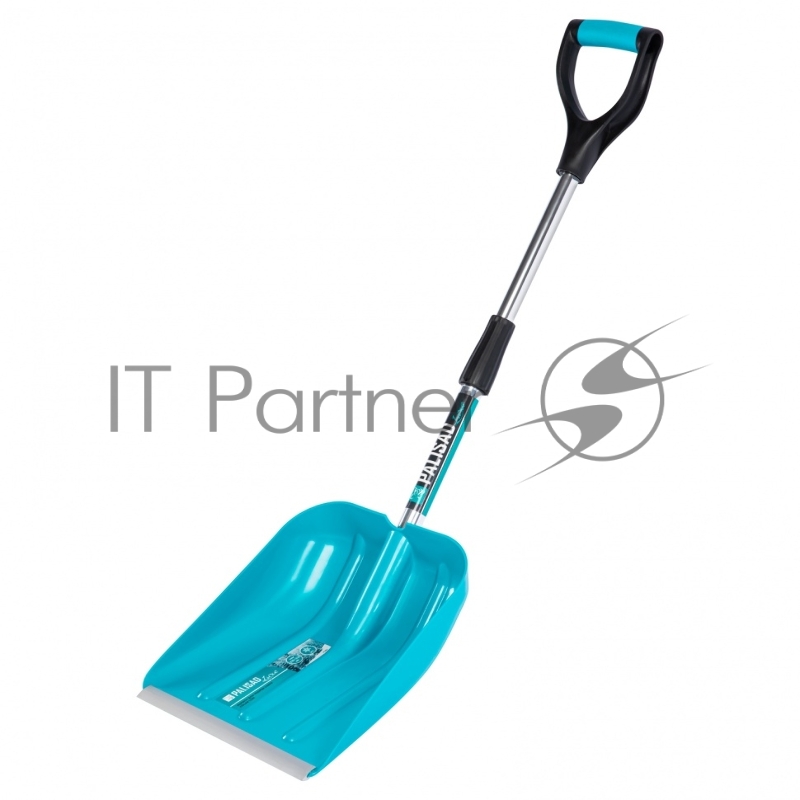 Лопата для уборки снега пластиковая LUXE,270х310х760-960 мм, телескопический черенок// Palisad