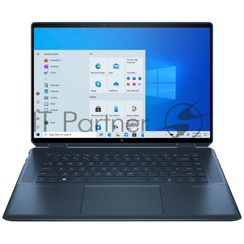 Ноутбук HP Spectre 16x360 16-f1010ci 16(3840x2400)/Touch/Intel Core i7 1260P(2.1Ghz)/32768Mb/2TbPCISS Arc A370M(4096Mb)/Cam/BT/WiFi/83WH 1y/Poseidon Blue/Win11Home + fingerprint, RU kbd