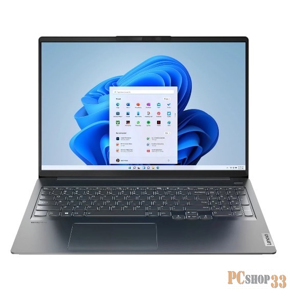 Ноутбук Lenovo IdeaPad 5 Pro 16ARH7 16(2560x1600 IPS)/AMD Ryzen 7 6800HS(3.2Ghz)/16384Mb/512SSDG GeForce RTX3050(4096Mb)/Cam/BT/WiFi/75 1y/1.9kg/grey/noOS + 135W, RU kbd