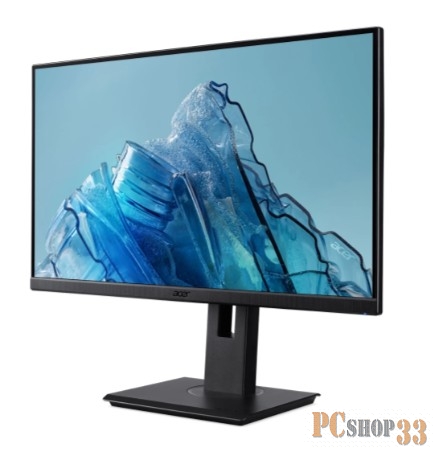 Монитор/ ACER Vero B227Qbmiprzxv 21.5 1920x1080, 75 Hz, 4ms, 250cd/m2, 1000:1, 178°/178°, H.Adj. 120, Pivot, Titt, 1xVGA + 1xHDMI(1.4) + 1xDP(1.2) + USB3.0(1up 4down) + Audio In/Out, Speaker 2Wx2,VESA, Black, 3Y