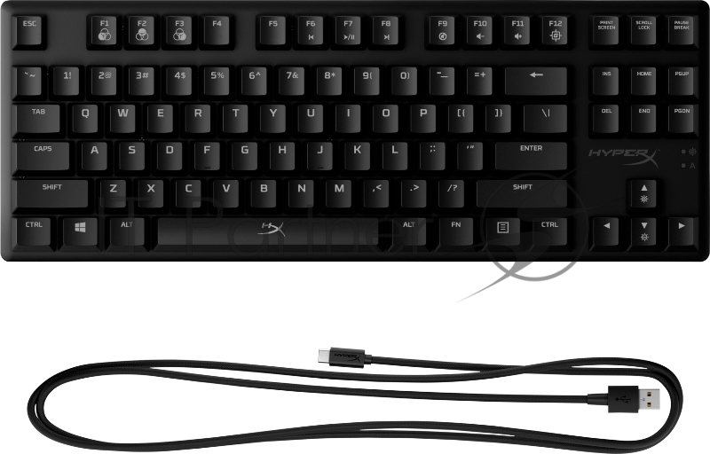 Клавиатура игровая HyperX Alloy Origins Core Red (HX-KB7RDX-US) (RUS)