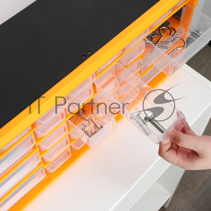 Органайзер Deko DKTB13 30отд. оранжевый/черный (065-0818)