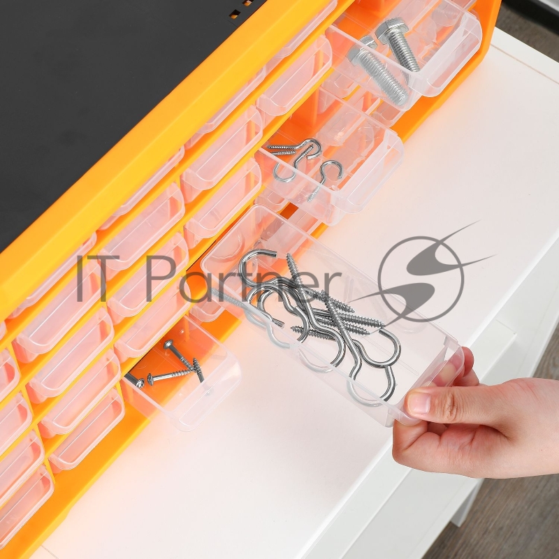 Органайзер Deko DKTB14 40отд. оранжевый/черный (065-0819)