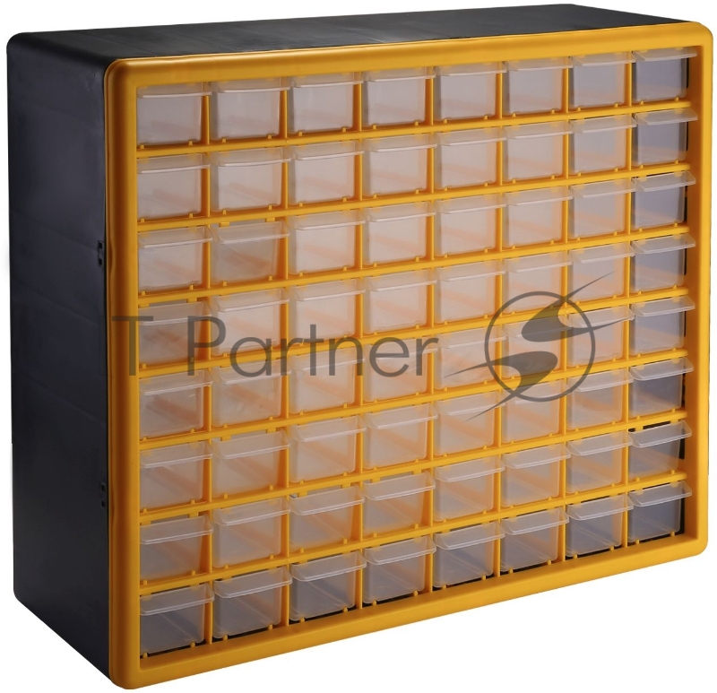 Органайзер Deko DKTB15 64отд. оранжевый/черный (065-0820)