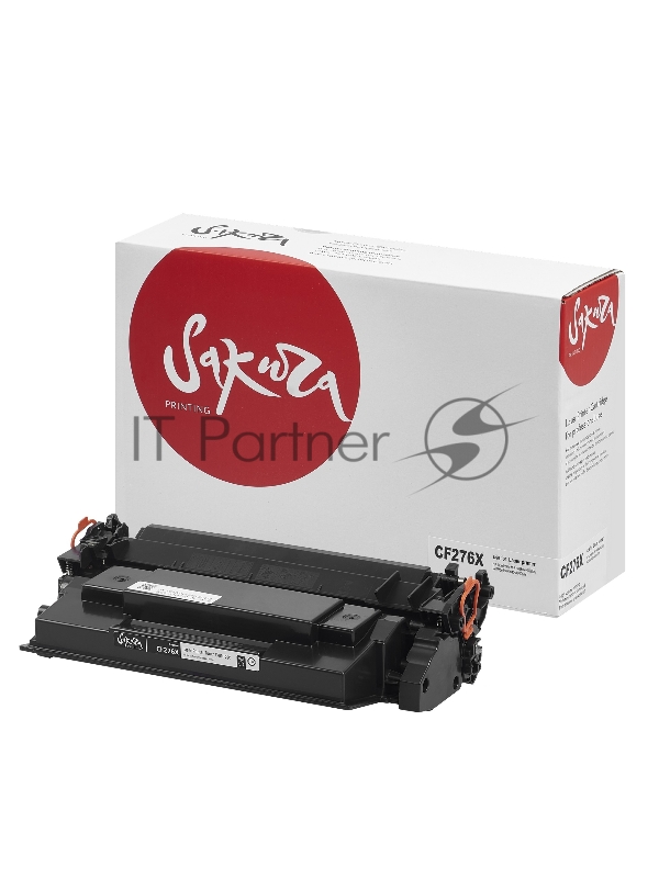Картридж Sakura CF276X (76X) для HP, черный, 10000 к.