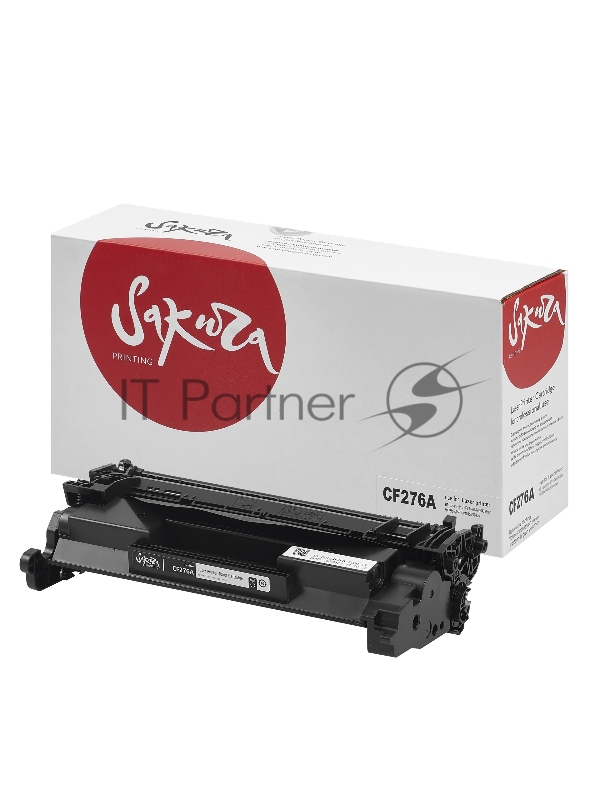 Картридж Sakura CF276A (76A) для HP, черный, 3000 к.