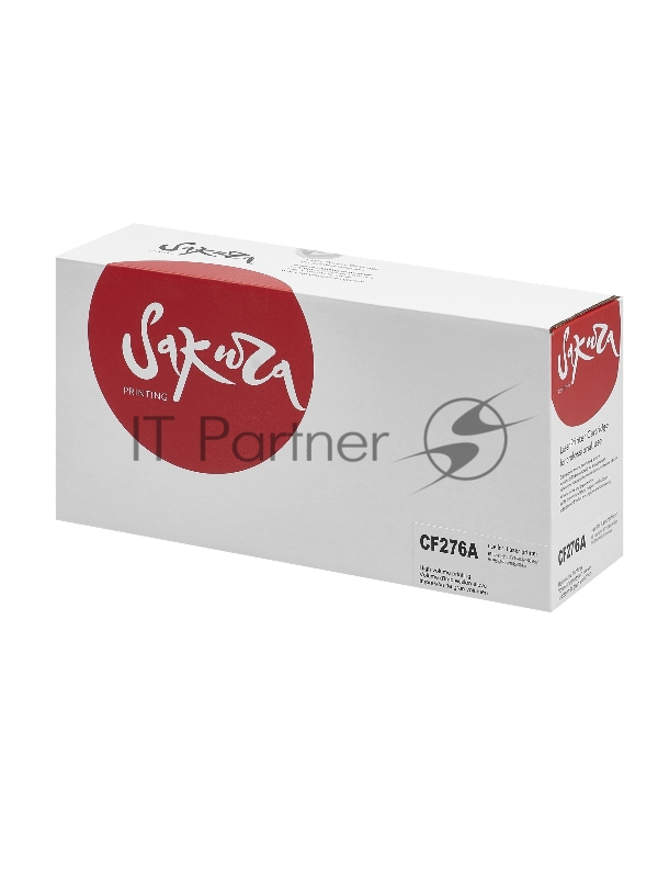 Картридж Sakura CF276A (76A) для HP, черный, 3000 к.