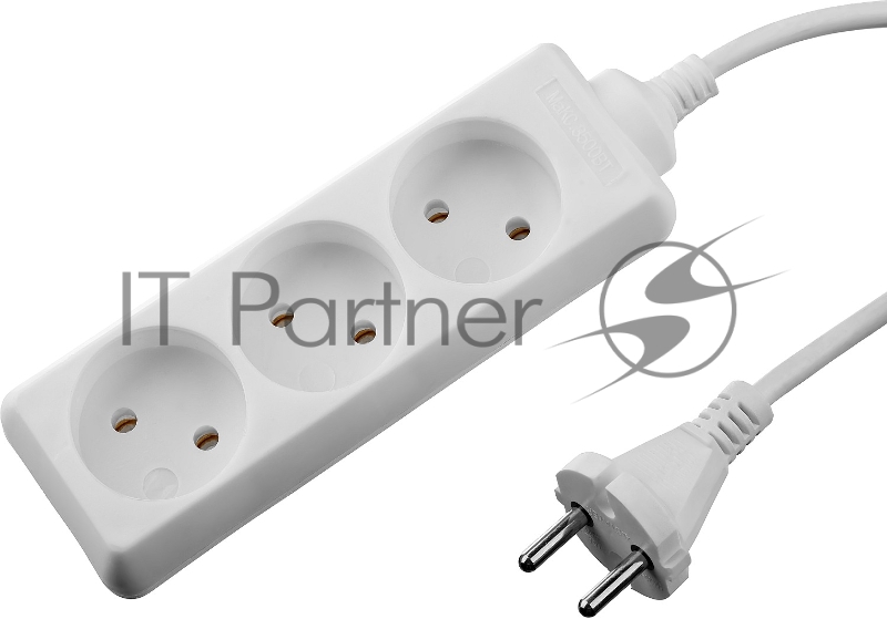 Удлинитель TOPELECTRO электрический, ПВС 2х1мм2, 3 гнезда, 3500 Вт, 1.5м, STAYER