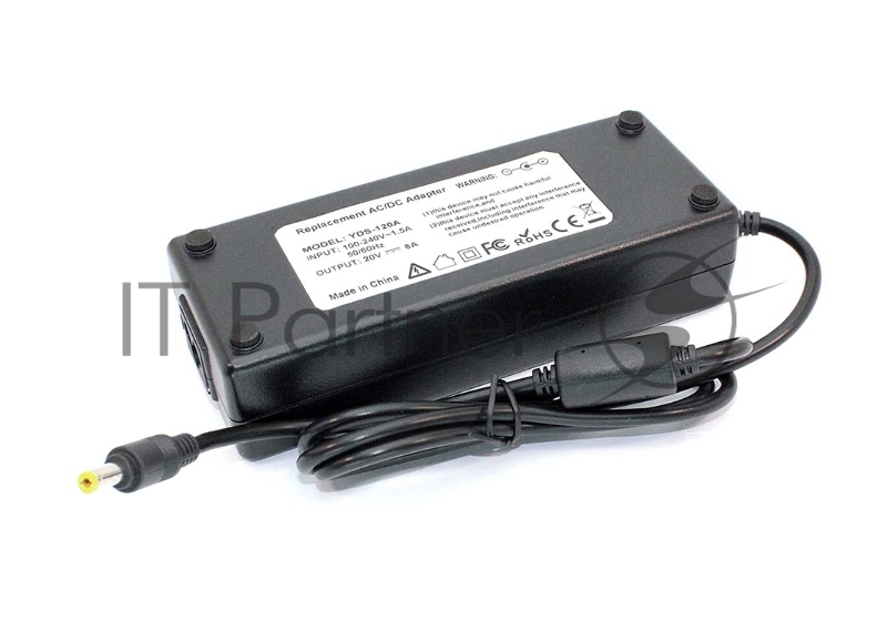 Блок питания (сетевой адаптер) для ноутбуков Acer 20V 6A 5.5x2.5 OEM