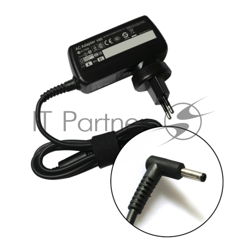Блок питания (сетевой адаптер) для ноутбуков Dell XPS 13 19.5V 2.31A 4.5х3.0(0.6) Travel Charger OEM