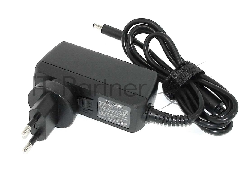 Блок питания (сетевой адаптер) для ноутбуков Dell 19.5V 2.31A 4.5mm*3.0mm 45W Travel Charger OEM
