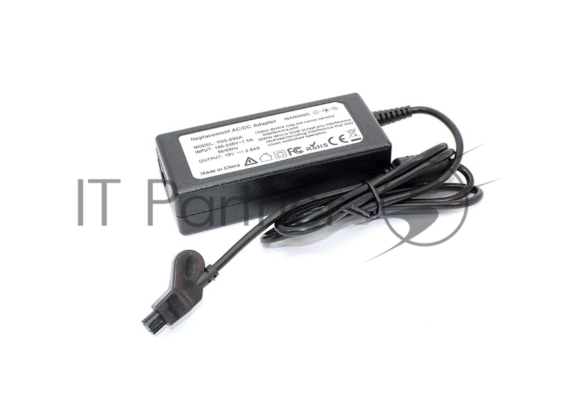 Блок питания (сетевой адаптер) для ноутбуков Dell 19V 2.64A Глиф (3pin) 50W OEM