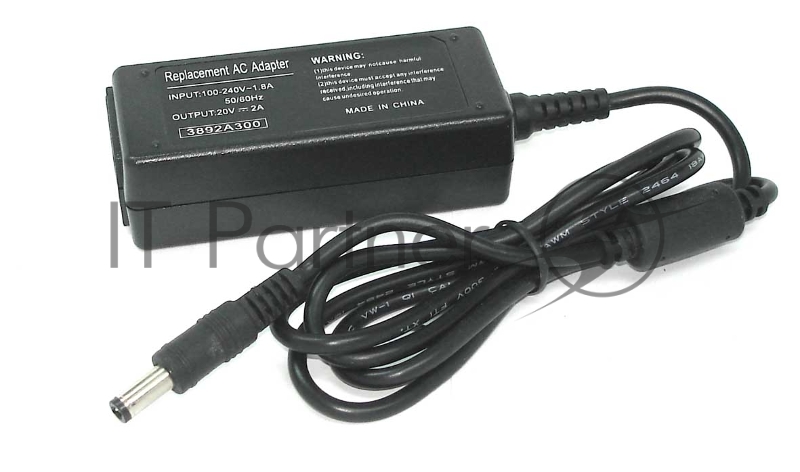 Блок питания (сетевой адаптер) для ноутбуков Delta 20V 2A 5.5x2.5 REPLACEMENT