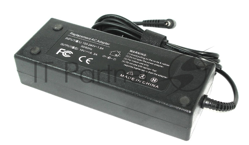 Блок питания (сетевой адаптер) для ноутбуков Delta 19V 6.32A 5.5x2.5 REPLACEMENT