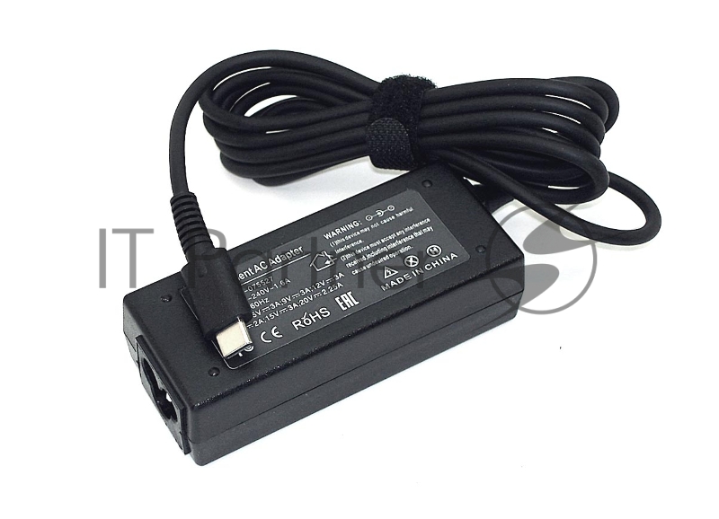 Блок питания (сетевой адаптер) для ноутбуков HP 15V 3A Type-C OEM