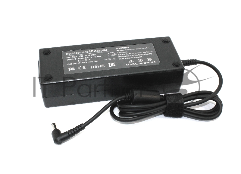 Блок питания (сетевой адаптер) для ноутбуков HP 19V 6.3A 5.5*2.5 OEM