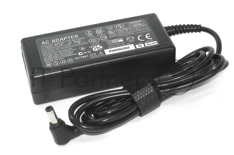 Блок питания (сетевой адаптер) для ноутбуков Liteon 19V 3.42A 5.5x2.5 REPLACEMENT