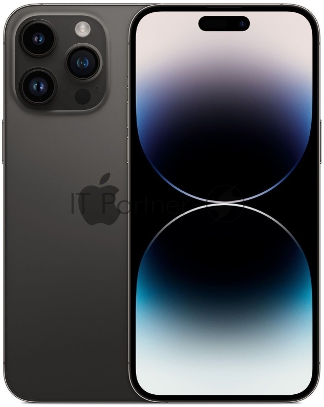 Смартфон Apple A2896 iPhone 14 Pro Max 128Gb 6Gb черный космос моноблок 3G 4G 2Sim 6.7 1290x2796 iOS 16 48Mpix 802.11 a/b/g/n/ac/ax NFC GPS GSM900/1800 GSM1900 TouchSc Ptotect