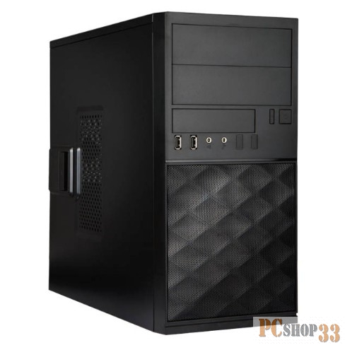 Корпус Mini Tower InWin EFS052 Black 450W RB-S450HQ7-0 U3*2 +A(HD)+ front fan holder+ Screwless mATX