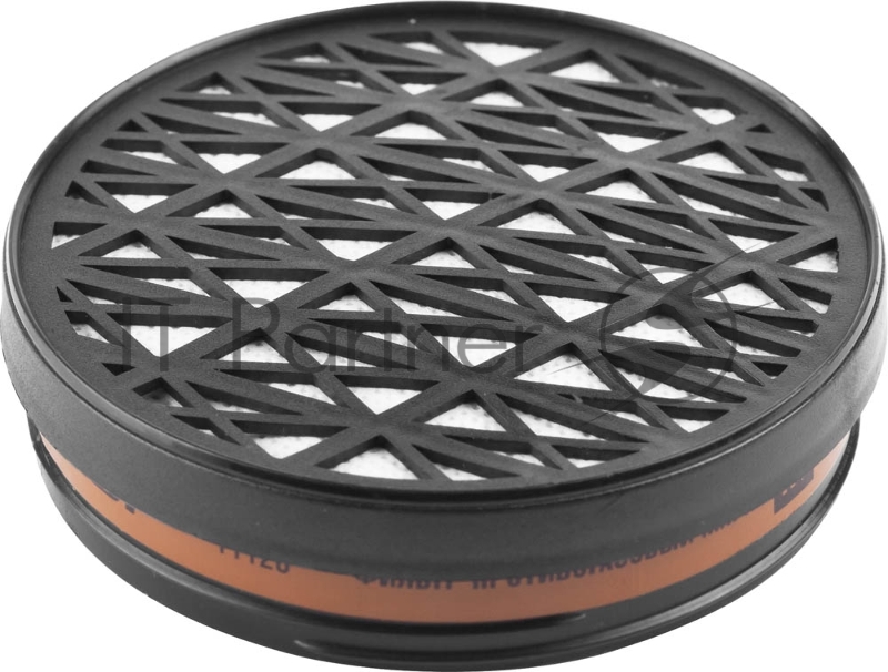 Фильтр противогазовый ЗУБР ЭКСПЕРТ марки A1 для респиратора с резьбовым соединением, 1шт.