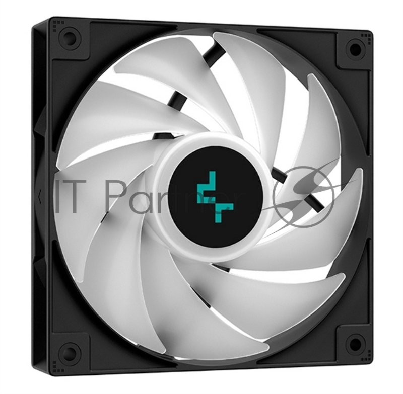 Кулер DEEPCOOL AG500 LGA1700/1200/115X/AM5/AM4 (12шт/кор, TDP 240W, PWM, Fan 120mm, 5 тепл. Трубок, черный) RET