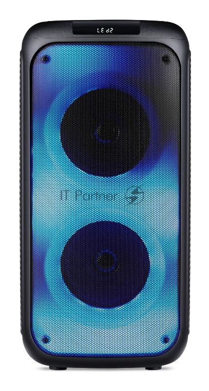 Минисистема Hyundai H-MC1231 черный 40Вт FM USB BT micro SD