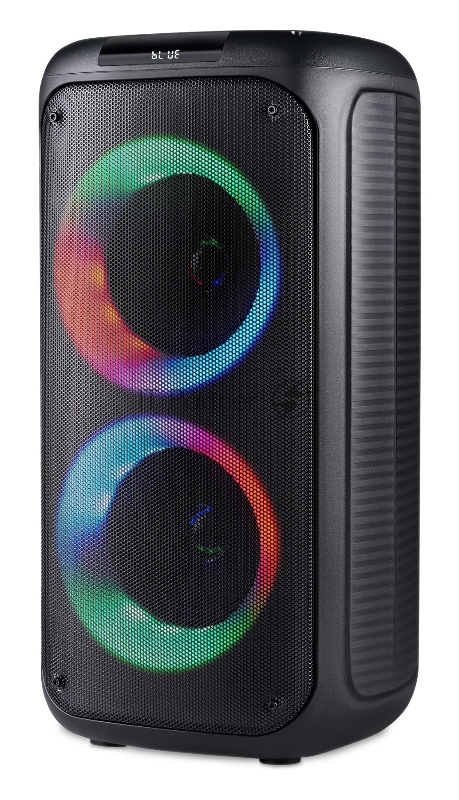 Минисистема Hyundai H-MC1231 черный 40Вт FM USB BT micro SD