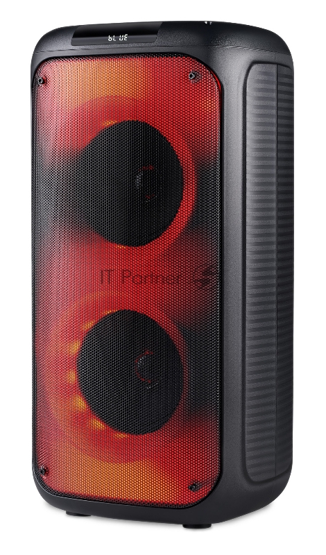 Минисистема Hyundai H-MC1231 черный 40Вт FM USB BT micro SD