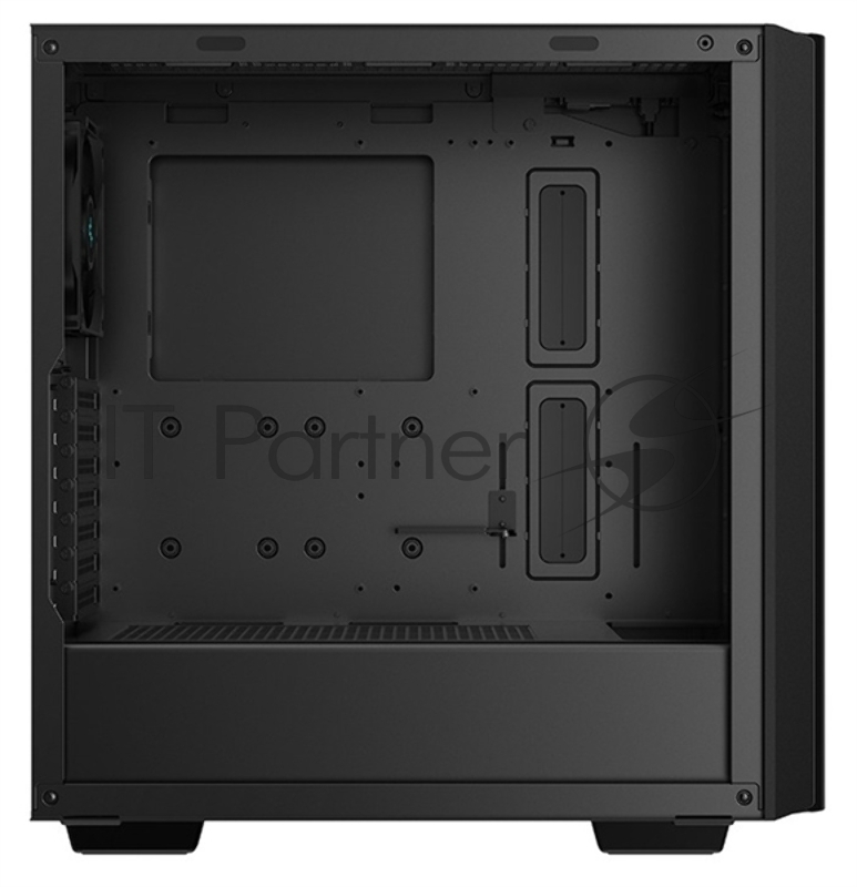Корпус Deepcool CH510 MESH DIGITAL без БП, 1x120мм вентилятор сзади, черный, ATX
