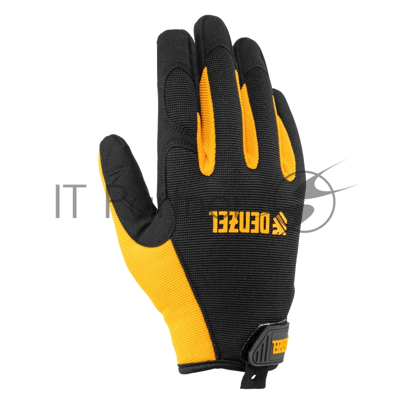 Перчатки универсальные на липучке, размер 10// Denzel