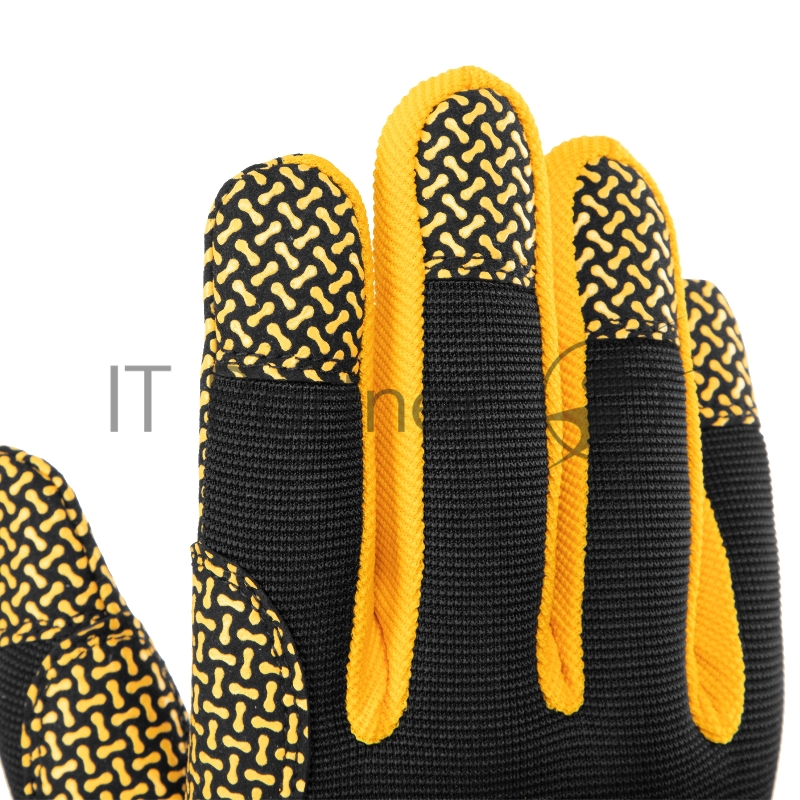 Перчатки универсальные,силиконовое нанесение, размер 9// Denzel