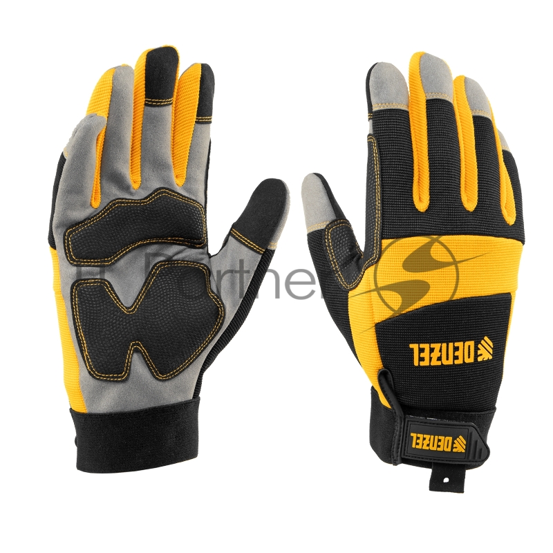 Перчатки универсальные, усиленные, размер 10// Denzel