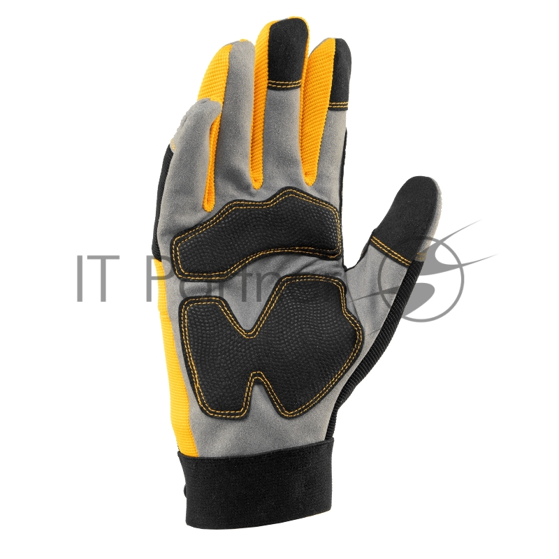 Перчатки универсальные, усиленные, размер 9// Denzel