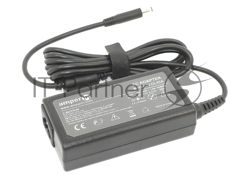 Блок питания (сетевой адаптер) Amperin AI-DL45A для ноутбуков Dell XPS13 19.5V 2.3 А (4.5х3.0(0.6)m