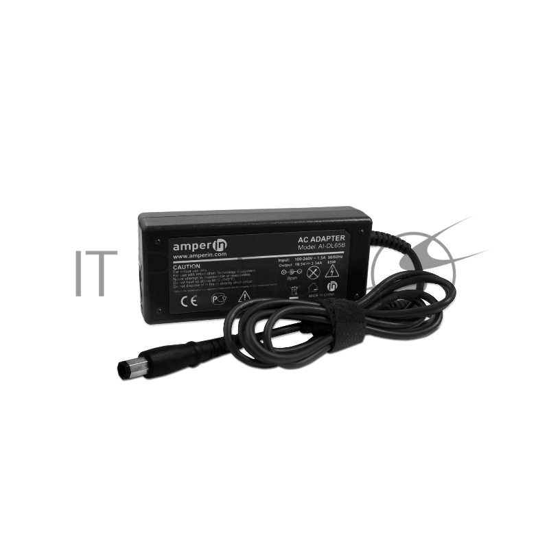 Блок питания (сетевой адаптер) Amperin AI-DL65B для ноутбуков Dell 19.5V 3.34A 8pin