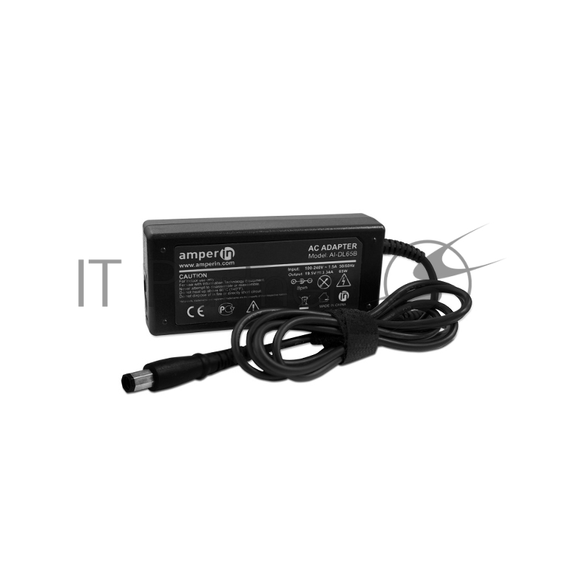 Блок питания (сетевой адаптер) Amperin AI-DL65B для ноутбуков Dell 19.5V 3.34A 8pin