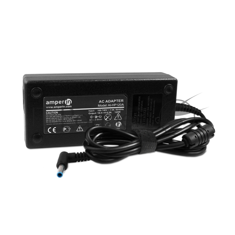 Блок питания (сетевой адаптер) Amperin AI-HP120A для ноутбуков HP 19.5V 6.15A 120W 4.5x3.0mm