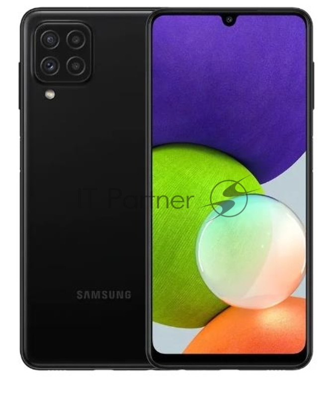 Смартфон Samsung SM-A226B Galaxy A22s 128Gb 4Gb серый моноблок 3G 4G 2Sim 6.6 1080x2408 Android 11 48Mpix 802.11 a/b/g/n/ac NFC GPS GSM900/1800 GSM1900 TouchSc microSD max1024Gb