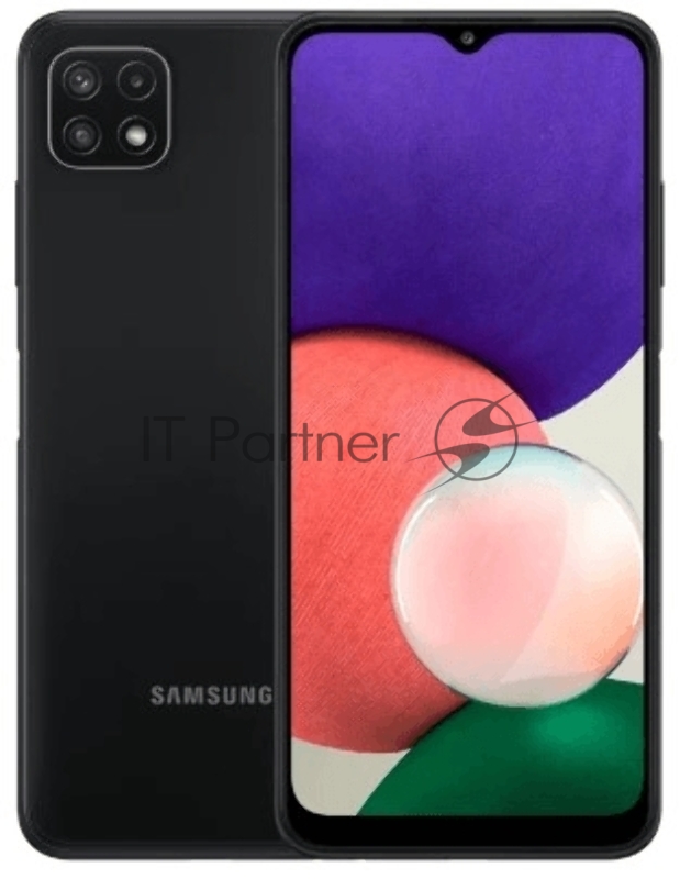 Смартфон Samsung SM-A226B Galaxy A22s 128Gb 4Gb серый моноблок 3G 4G 2Sim 6.6 1080x2408 Android 11 48Mpix 802.11 a/b/g/n/ac NFC GPS GSM900/1800 GSM1900 TouchSc microSD max1024Gb