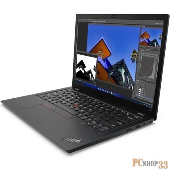Ноутбук Lenovo ThinkPad L14 G3 Ryzen 5 Pro 5675U 16Gb SSD512Gb 14 IPS FHD (1920x1080) Windows 11 Professional 64 black WiFi BT Cam (21C6S31A00)