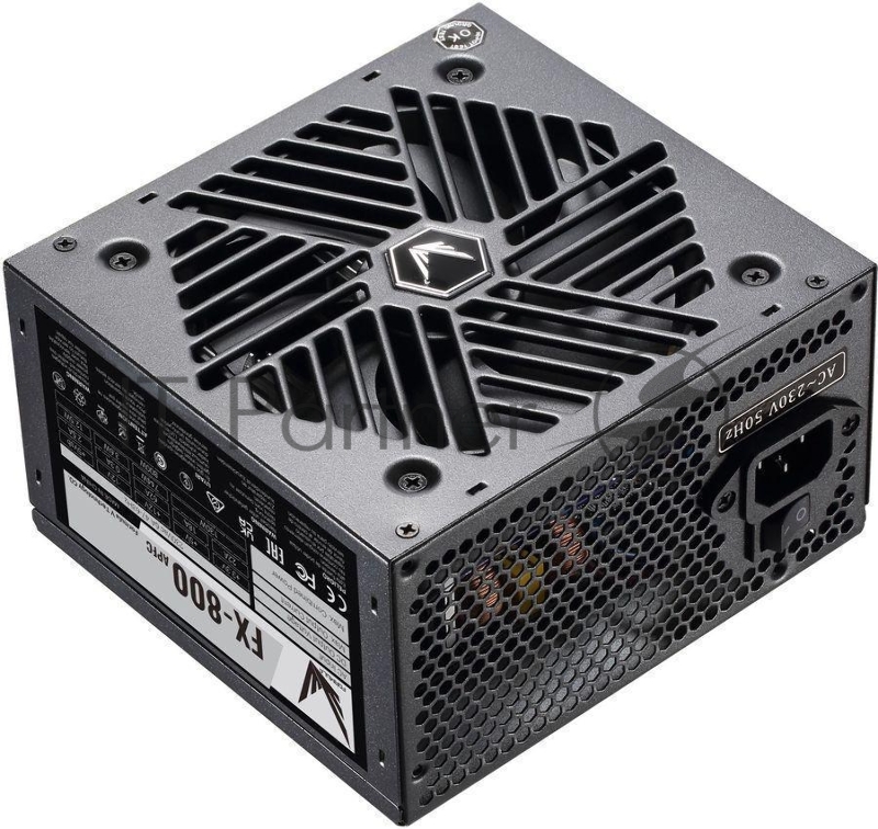 Блок питания Formula ATX 800W FX-800 (24+4+4pin) APFC 120mm fan 4xSATA RTL