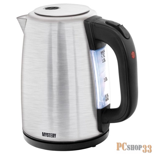 Чайник Чайник MYSTERY MEK-1644, 1,7л., 2000Вт., нержавеющая сталь