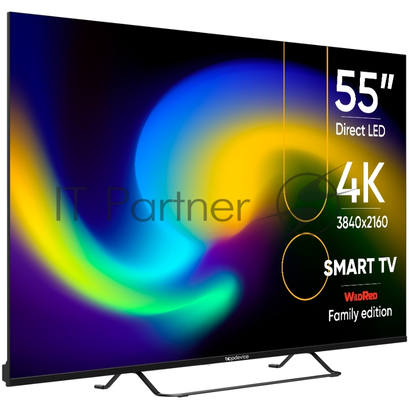 Жидкокристаллический телевизор LED55 Topdevice TDTV55BS05UBK