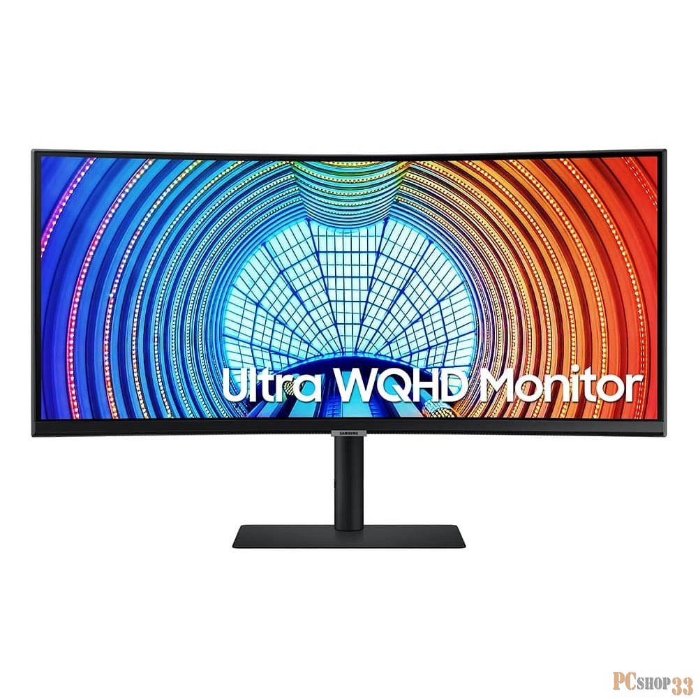 Монитор Samsung 34 LS34A650UXUXEN черный VA LED 5ms 21:9 HDMI матовая HAS Pivot 300cd 178гр/178гр 3440x1440 DisplayPort Ultra HD 2K (1440p) USB 7.6кг
