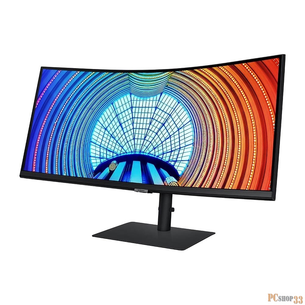 Монитор Samsung 34 LS34A650UXUXEN черный VA LED 5ms 21:9 HDMI матовая HAS Pivot 300cd 178гр/178гр 3440x1440 DisplayPort Ultra HD 2K (1440p) USB 7.6кг